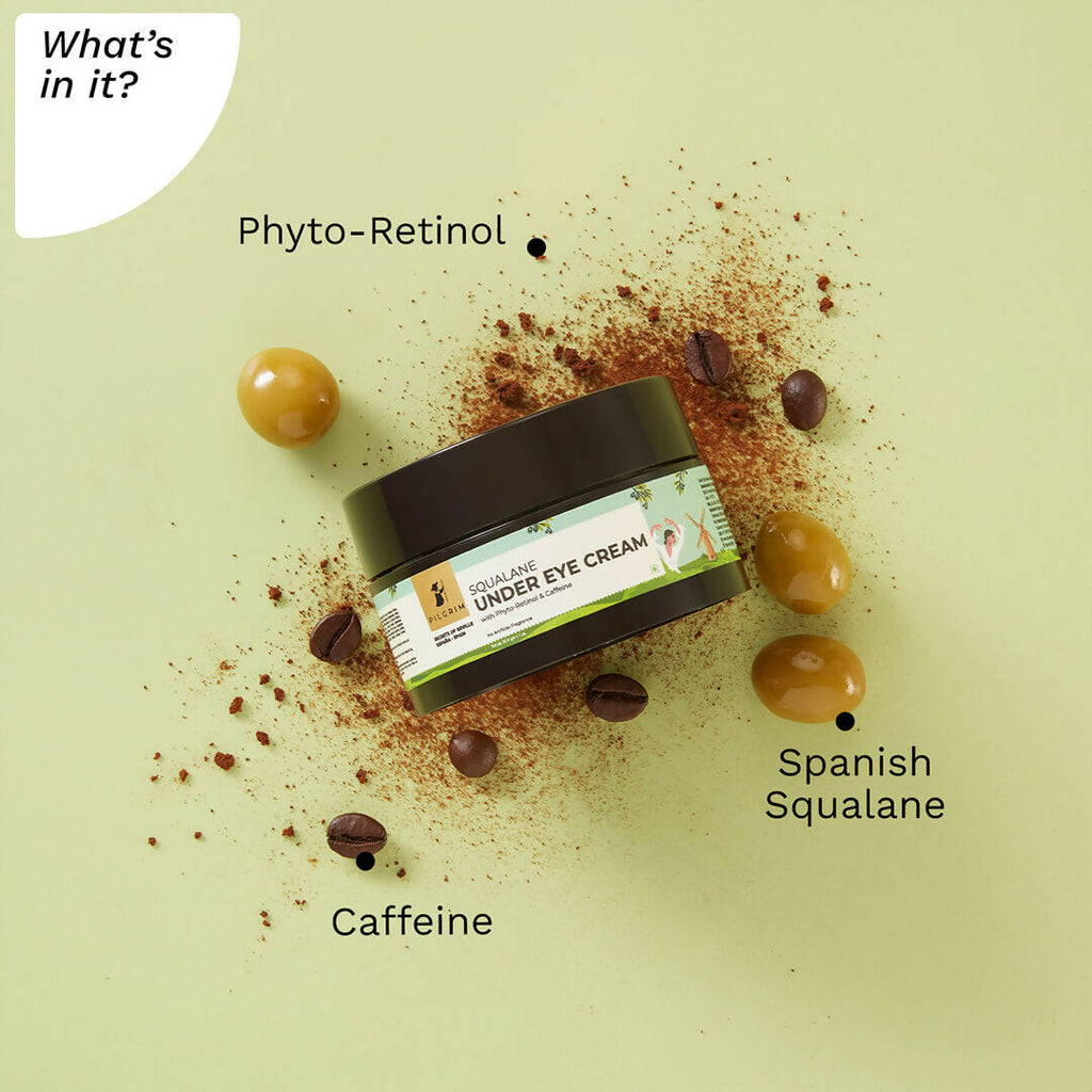 Pilgrim Under Eye Cream Rejuvenation Surge With Plant Alternative Retinol & Caffeine - Distacart