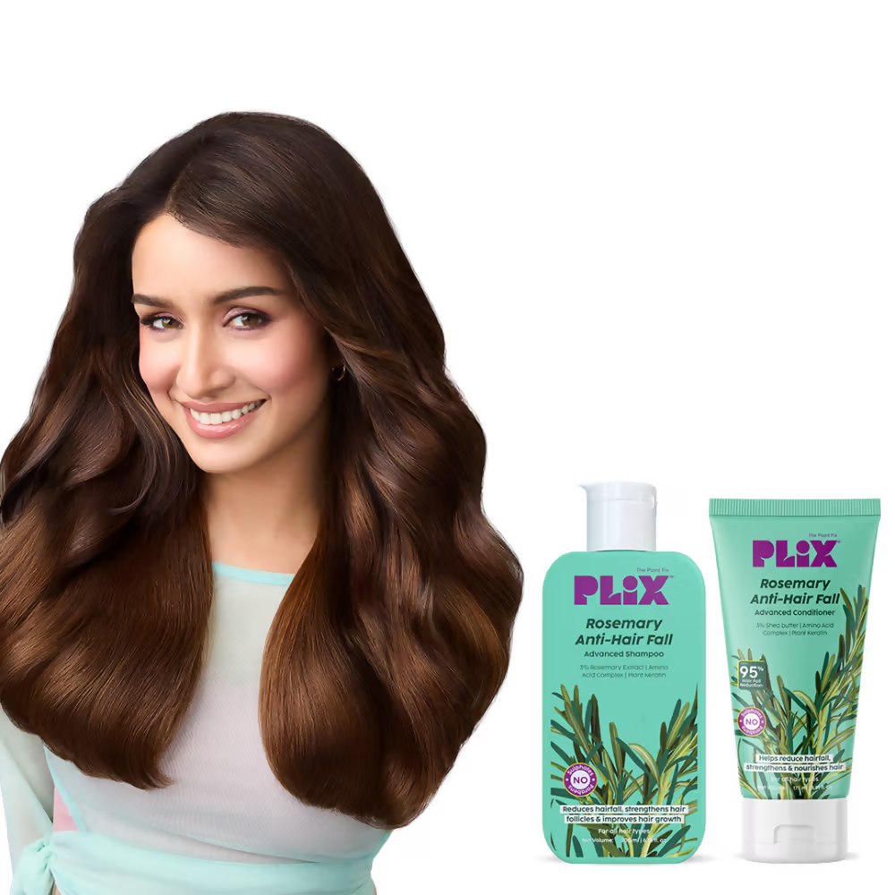PLIX The Plant Fix Rosemary Anti Hairfall Regime Advanced Shampoo & Conditioner