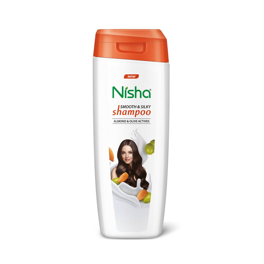 Nisha Almond And Olive Shampoo For Women & Men - Distacart