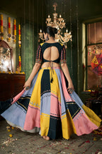 AI Fashion Multi Color Maslin Cotton Designer Navratri Lehenga Choli Collection