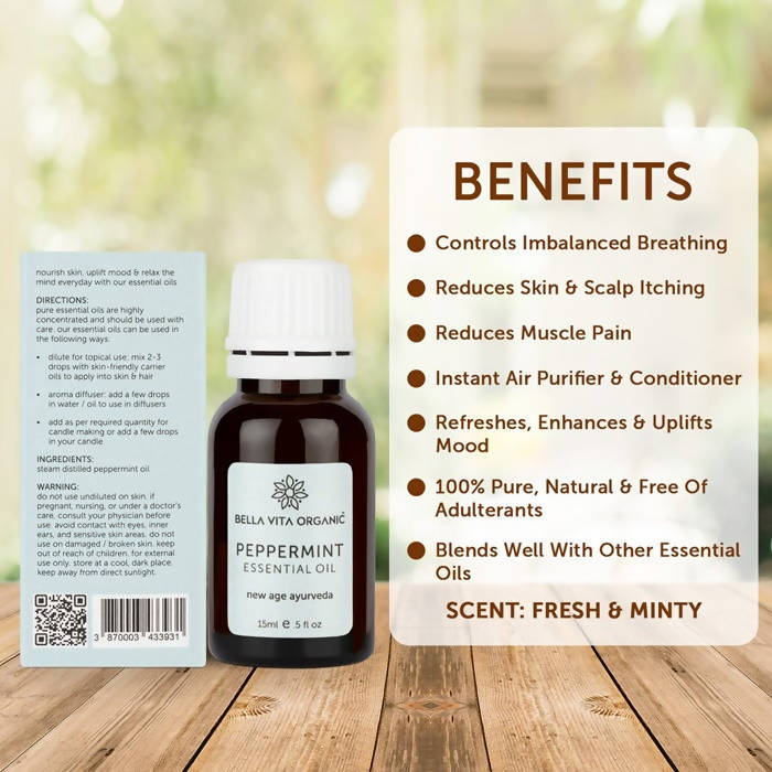 Bella Vita Organic Peppermint Essential Oil