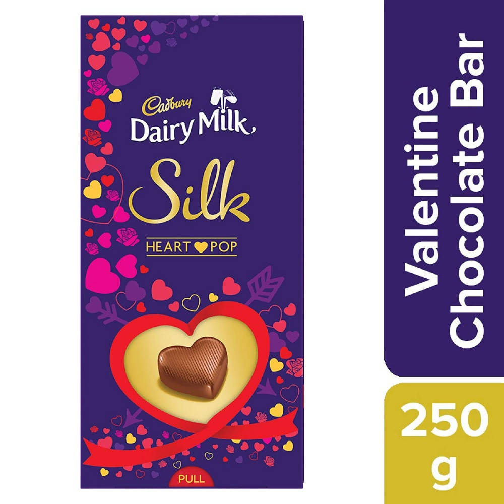Cadbury Dairy Milk Silk Heart Pop Bars