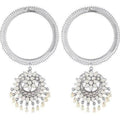 Stylish And Trendy White Color Bangles
