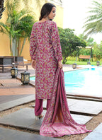 Prazu Fashion Maroon Cotton Silk Floral Printed Thread Sequence Salwar Suit - Distacart