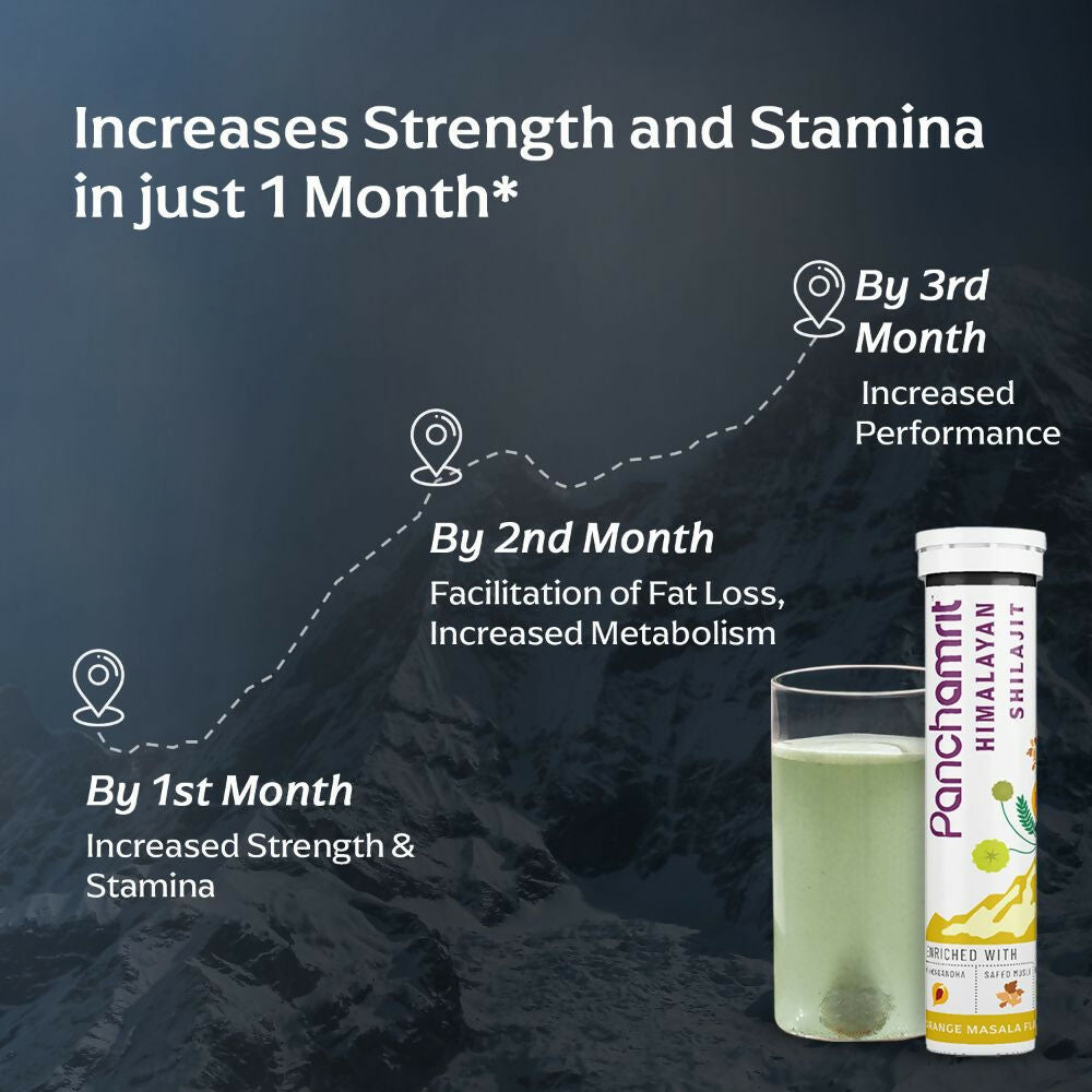 Panchamrit Himalayan SJ 600mg Effervescent Tablets