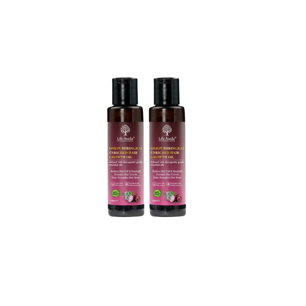 Life Aveda Onion Bhringraj Enriched Hair Growth Oil