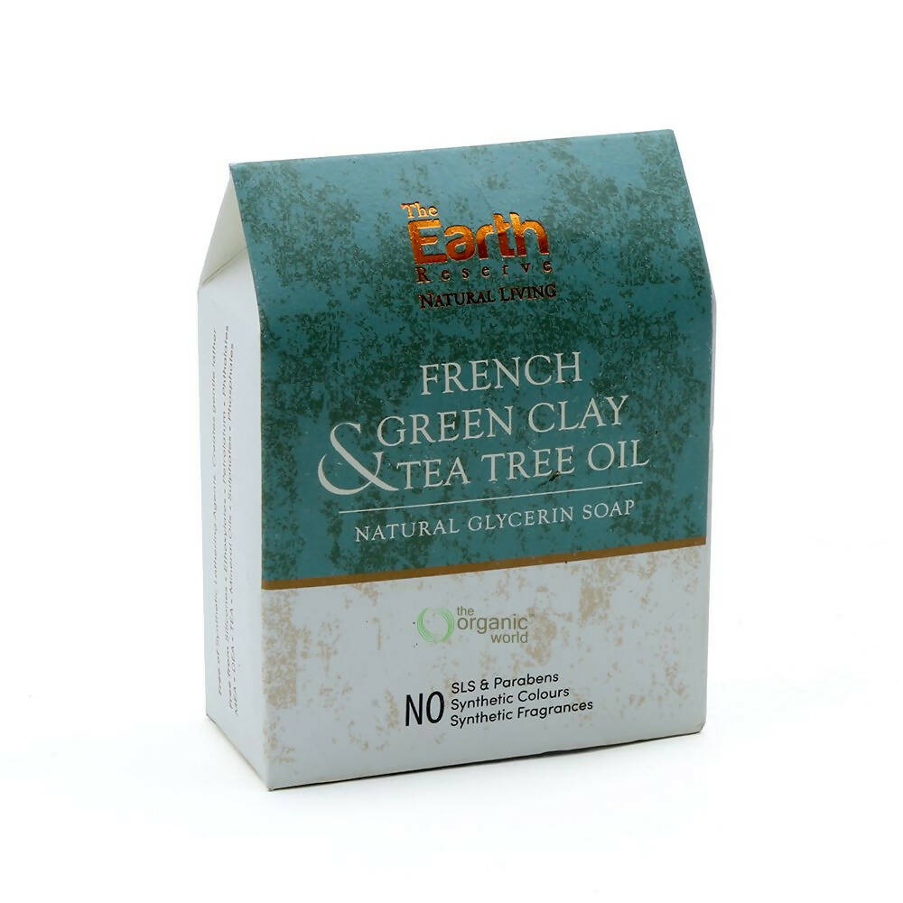 The Earth Reserve French Green Clay & Tea Tree Oil Soap
