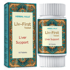 Herbal Hills Liv - First Liver Support Tablets - Distacart