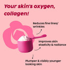 PLIX The Plant Fix Wholefood Collagen Builder Powder for Skin - Rose