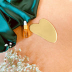Natural Vibes Kwansha Face Massager with Free Gold Beauty Elixir Oil