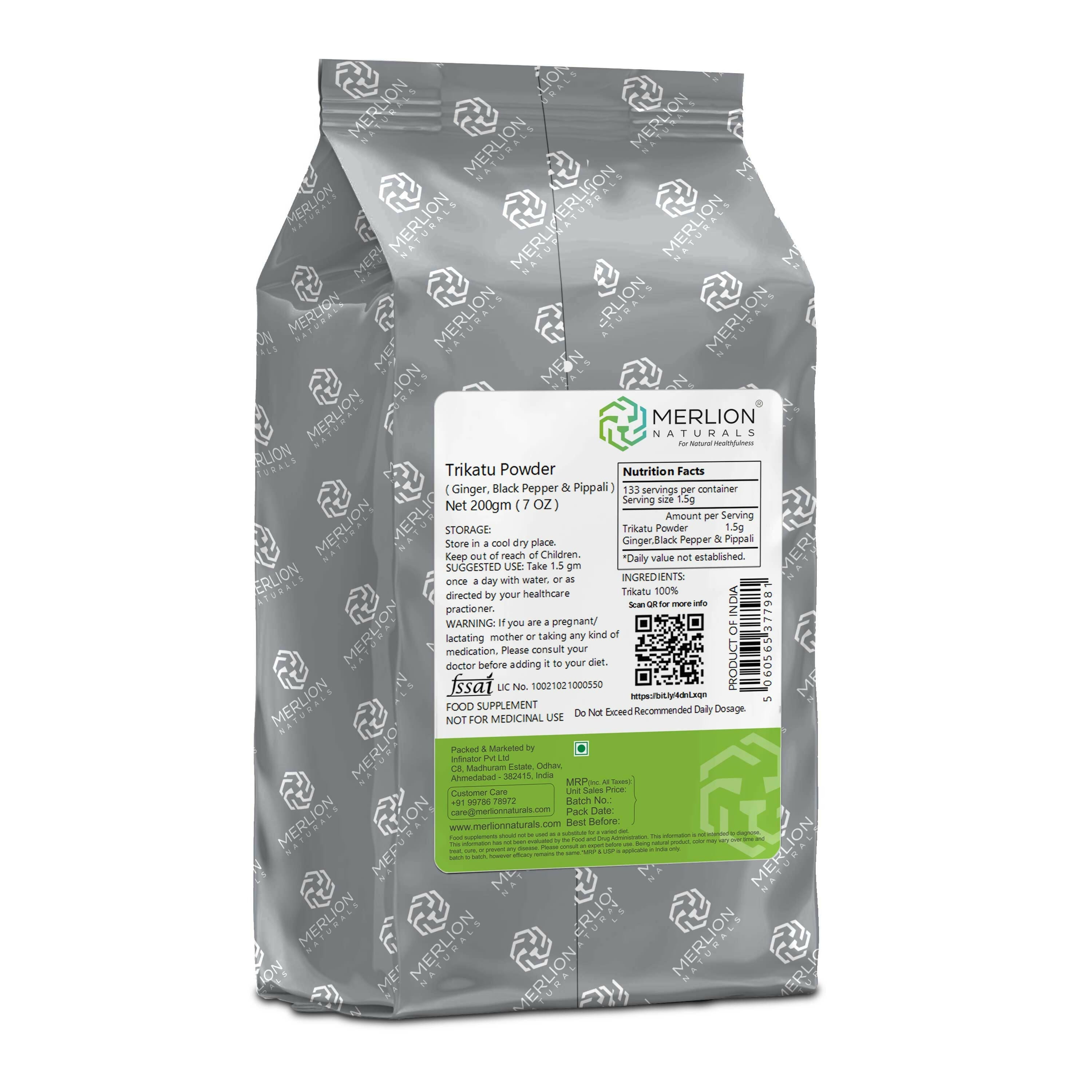 Merlion Naturals Trikatu Powder