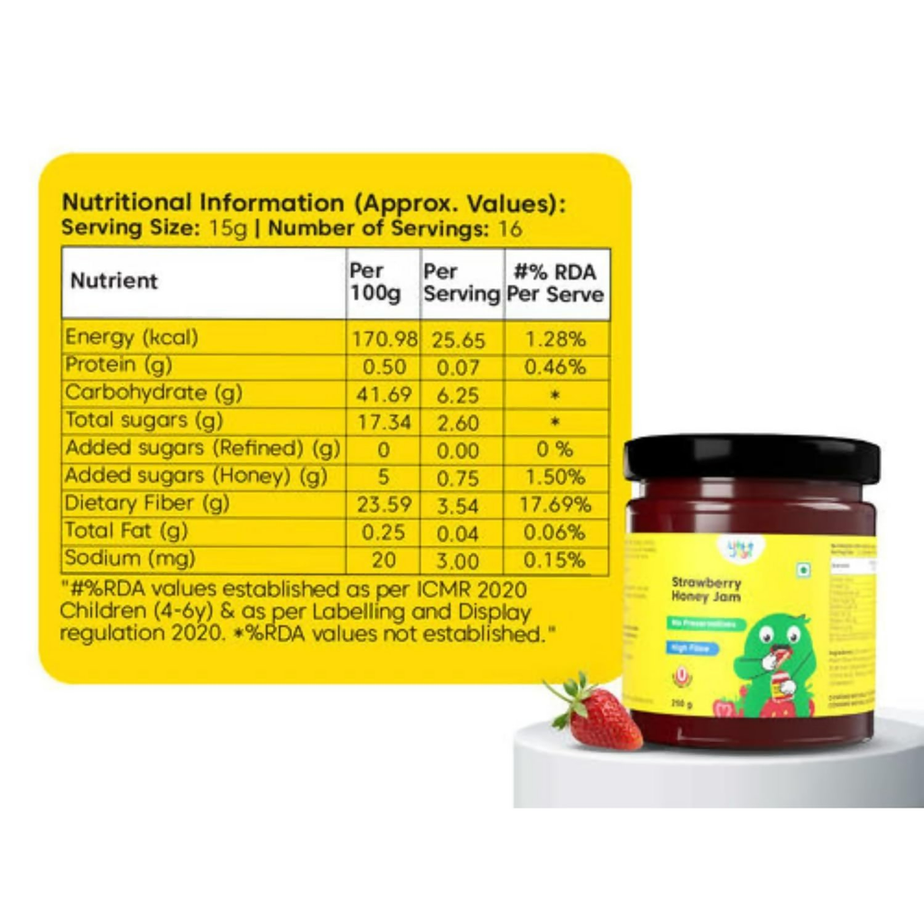Little Joys Strawberry Honey Jam - Distacart