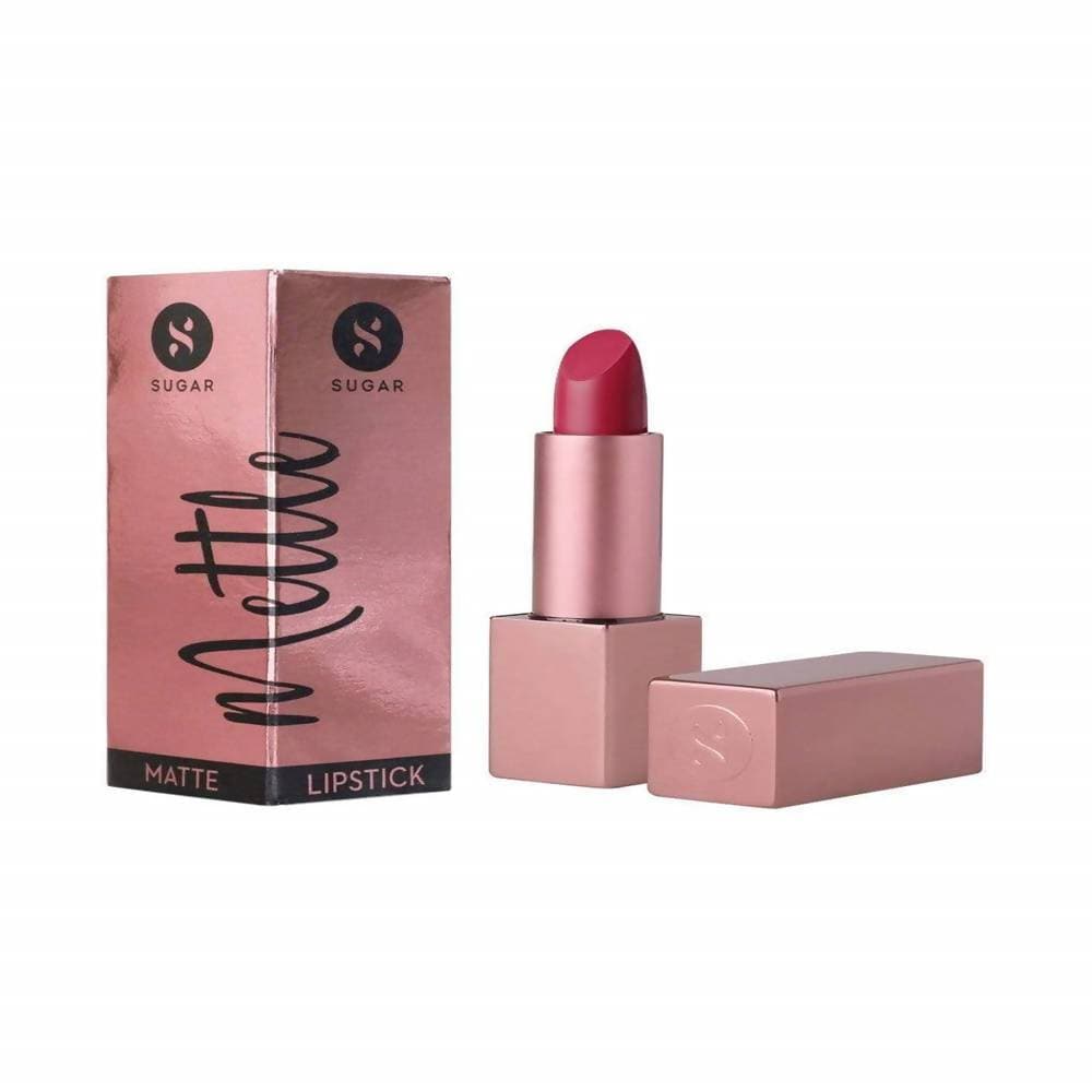 Sugar Mettle Matte Lipstick - Eirene (Blue-toned Red)