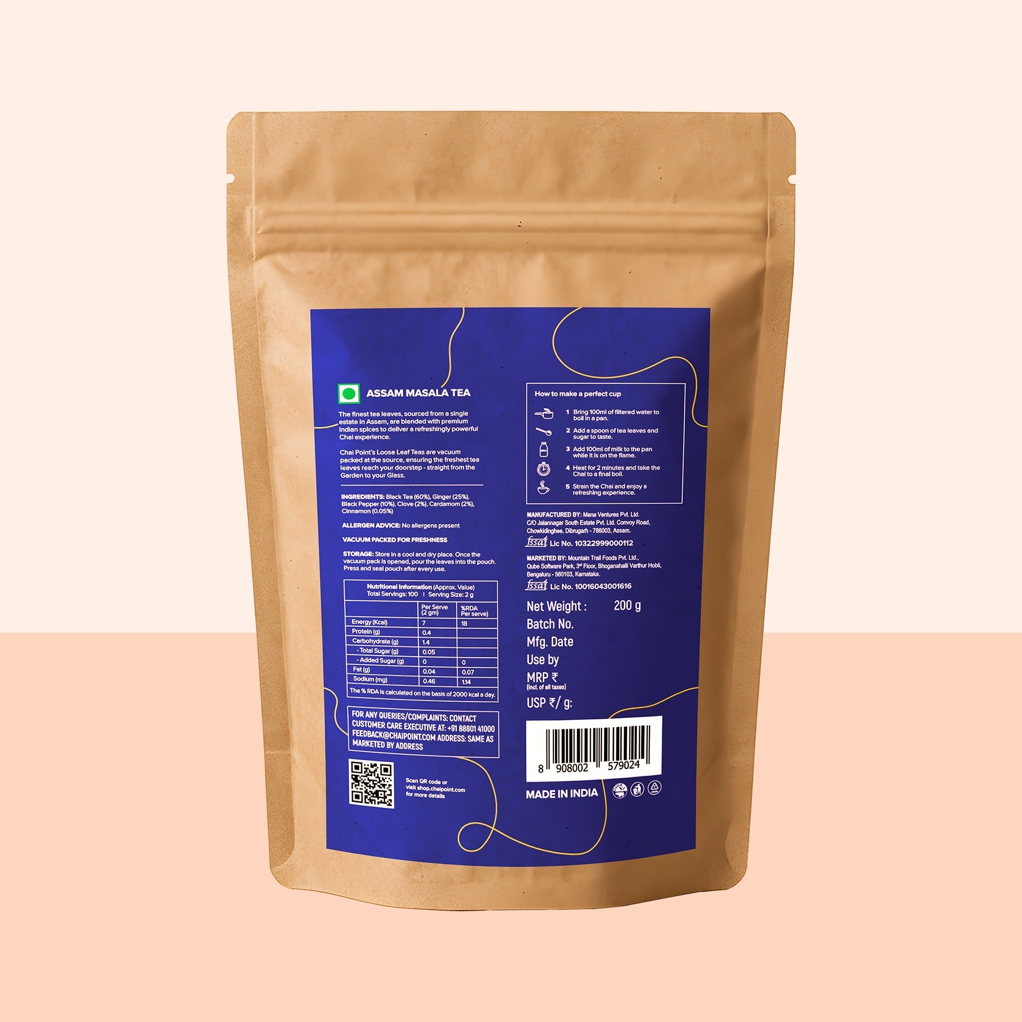 Chai Point Signature Assam Masala Tea - Distacart