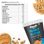 Happilo All Natural Unsweetened Peanut Butter Crunchy