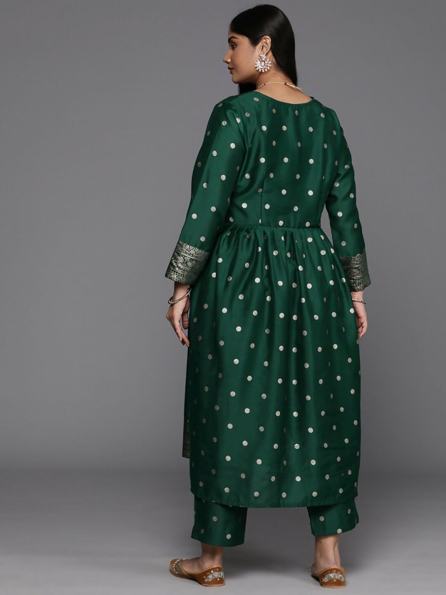 Ahalyaa Women's Traditional wear Kurta Set - Green