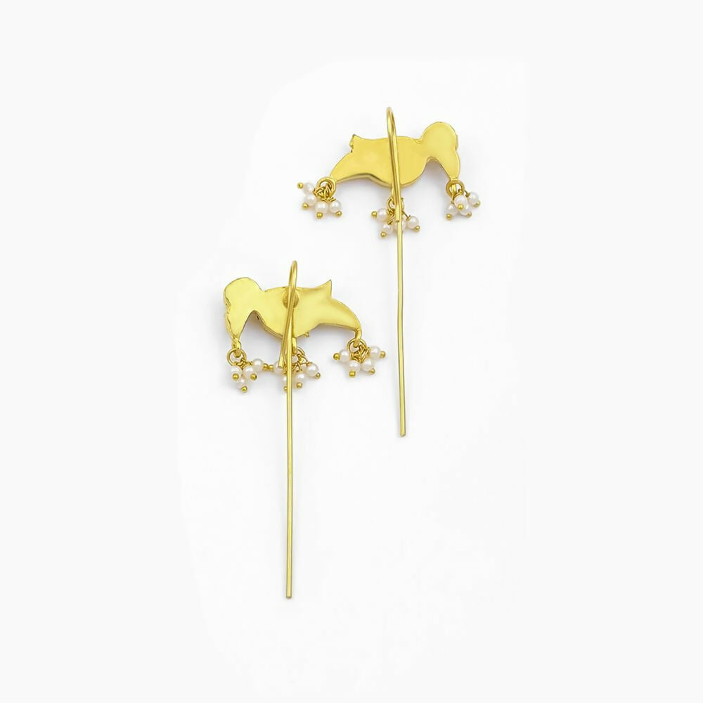 Ruby Raang Ear-Hugging Cuff - Distacart