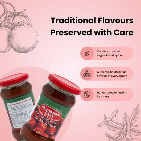 Mambalam Iyers Tomato Thokku Pickle