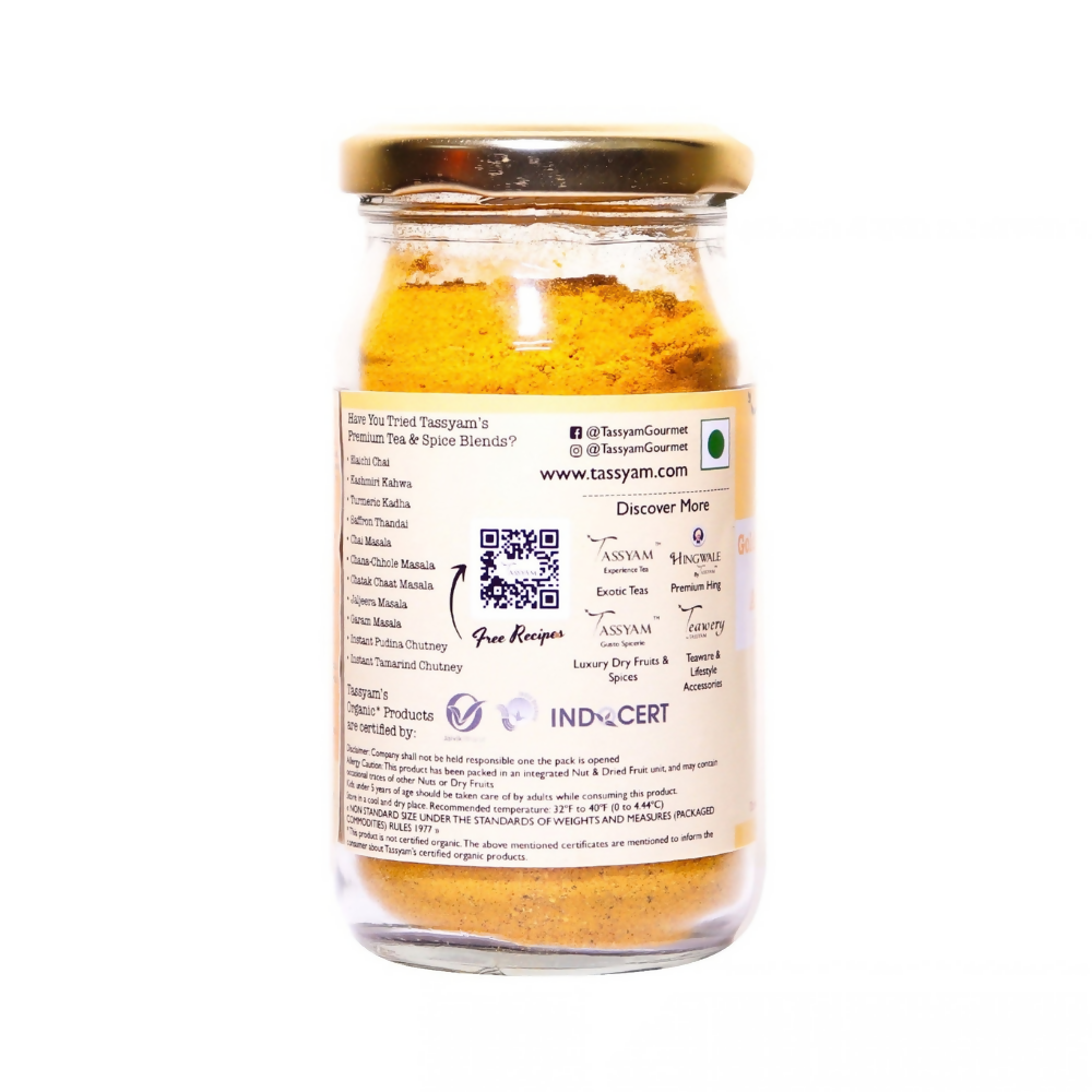 Tassyam Organics Ashwagandha Turmeric Golden Milk Latte - Distacart
