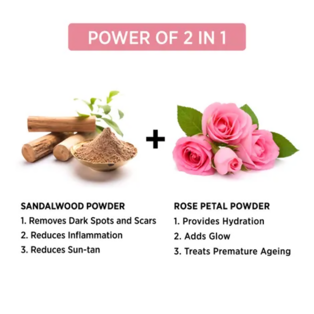 Alps Goodness Sandalwood & Rose Powder
