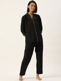 Jainish Women Black Night suit ( LNS 001Blackxxx ) - Distacart