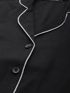Jainish Women Black Night suit ( LNS 001Blackxxx ) - Distacart