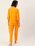 Jainish Women Mustard Night suit ( LNS 001Mustard ) - Distacart