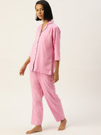 Jainish Women Pink Night suit ( LNS 001Pink ) - Distacart