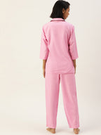 Jainish Women Pink Night suit ( LNS 001Pink ) - Distacart
