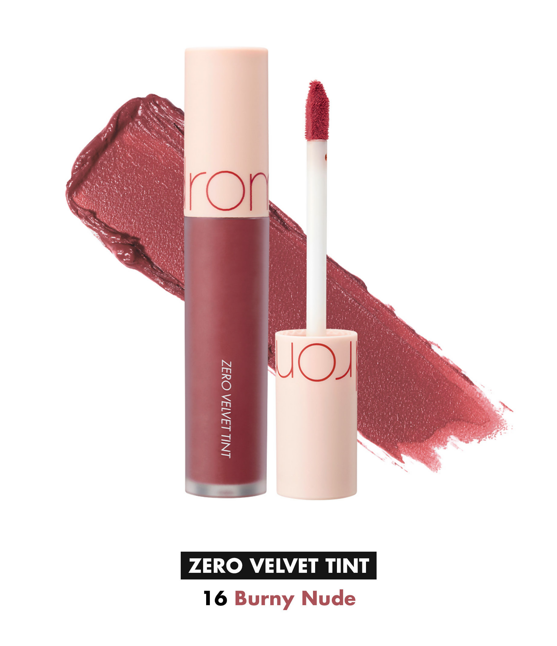Rom&nd Zero Velvet Tint - 16 Burny Nude