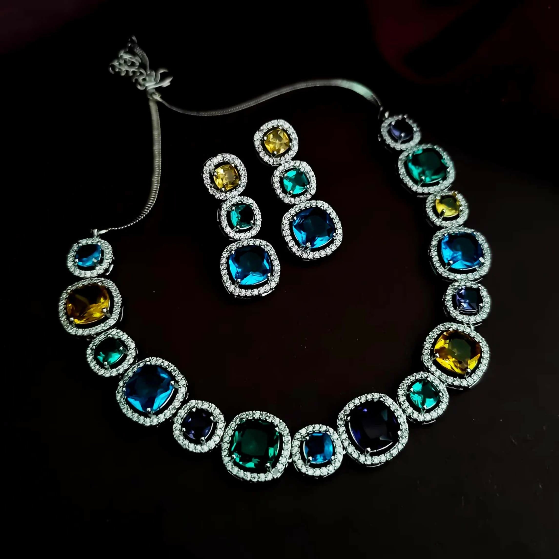 Joban Fashion Ad Necklace Set - Multi