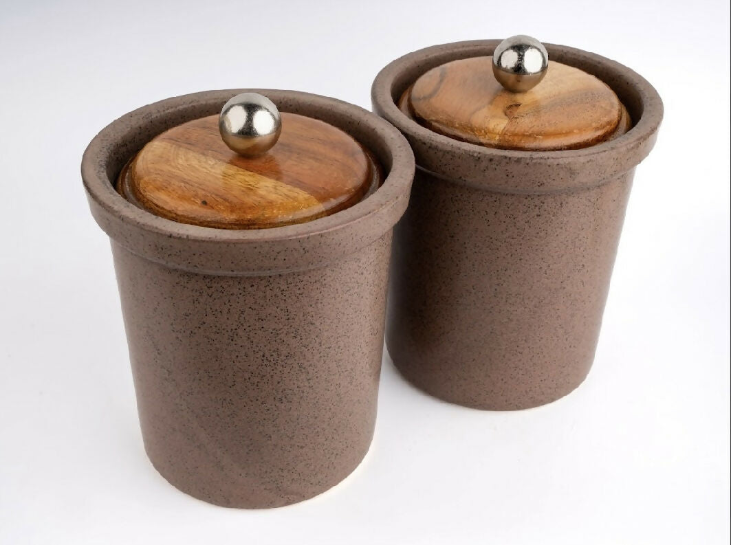 Simply Soho Masala Vault Jars- Set of 2