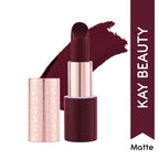 Kay Beauty By Katrina Kaif Matte Drama Long Stay Lipstick - Rolling