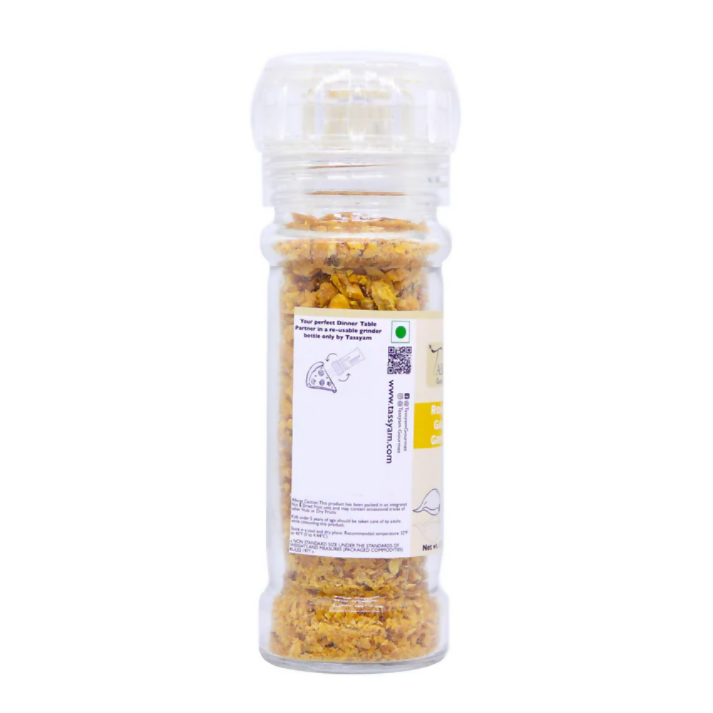 Tassyam Organics Roasted Garlic Pods Grinder Bottle - Distacart