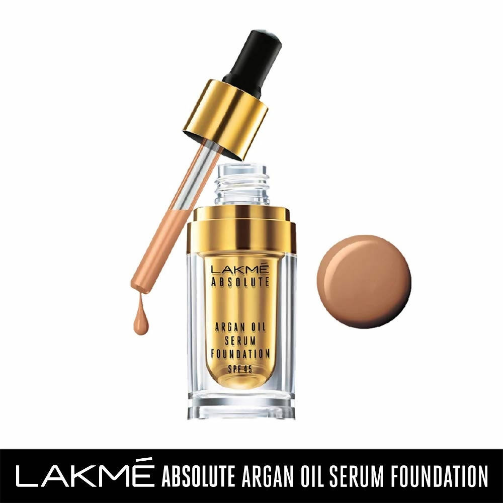 Lakme Absolute Argan Oil Serum Foundation with SPF 45 - Natural Light