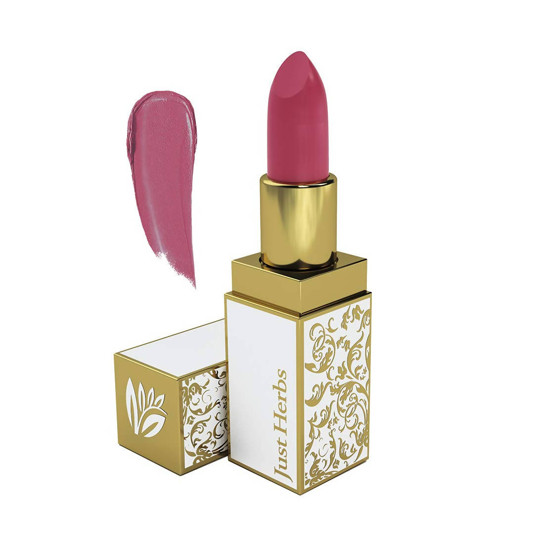Just Herbs Herb Enriched Ayurvedic Lipstick (Pink, Shade no. 1)