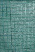 Mominos Fashion Moeza Handloom Cotton Aqua Blue Dupatta - Distacart