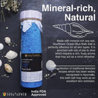 Soulflower Aromatherapy Essential Oil Ocean Blue Bath Salt