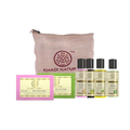Khadi Natural Travel Kit Skincare & Haircare Essentials On-The-Go