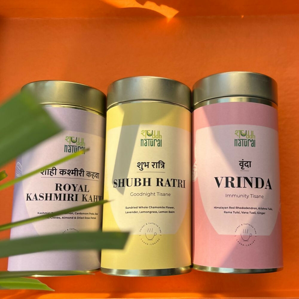 Shuddh Natural Festive Diwali Gift Hamper - Tea Tisane - Distacart