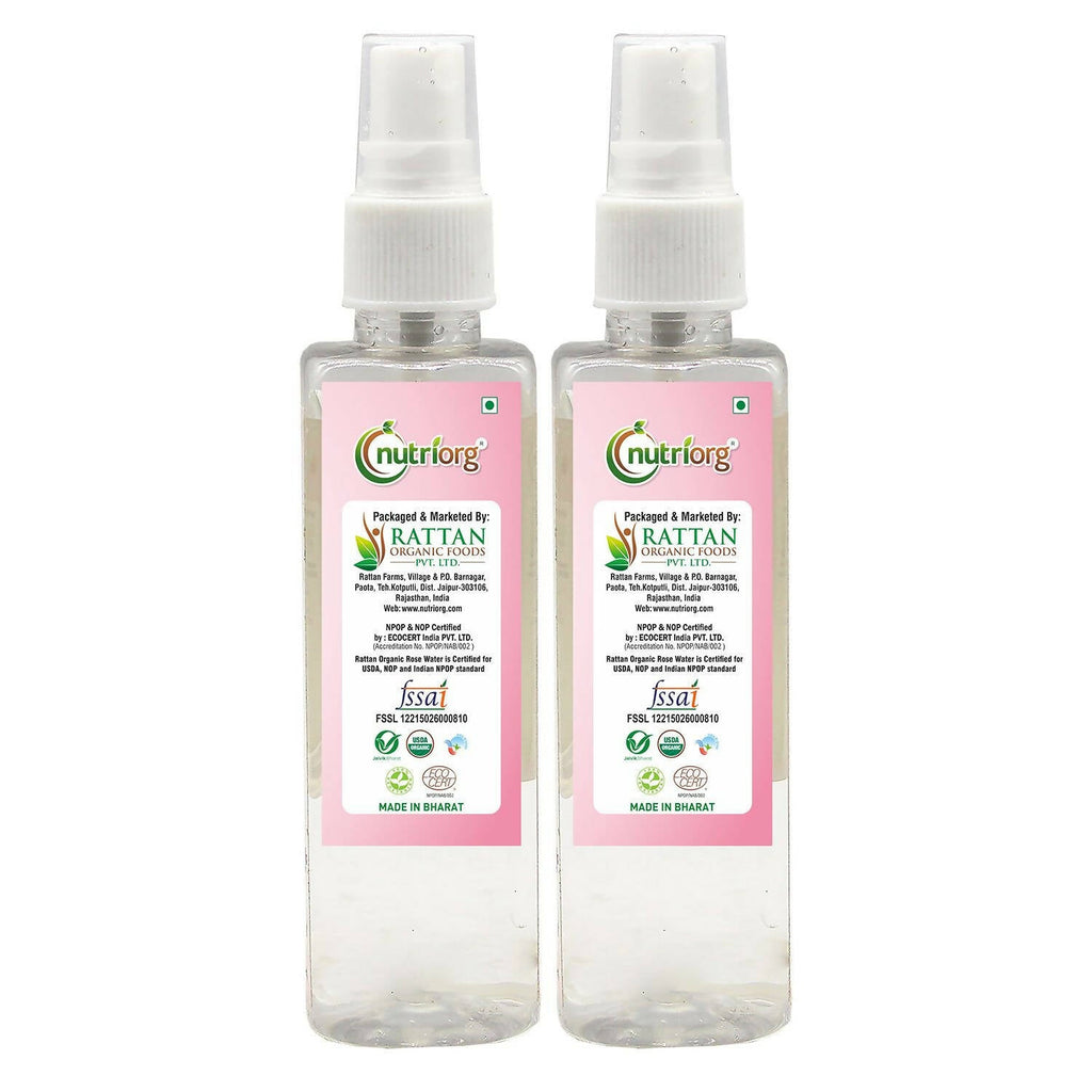 Nutriorg Certified Organic Rose Water