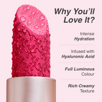 Kay Beauty Hydra Crème Hydrating Full Coverage Lipstick with Hyaluronic Acid Tomboy