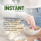 Nutriorg Gluten Free Instant Oats