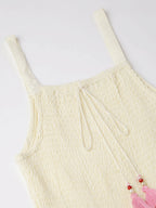 White Cotton Solid Flared Dress with Printed Shrug - Yukti - Distacart