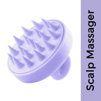 Nykaa Naturals Scalp Massager Brush For Blood Circulation & Natural Hair Growth - Lavender
