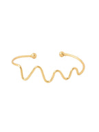 NVR Women Gold Plated Adjustable Kada Bracelet - Distacart