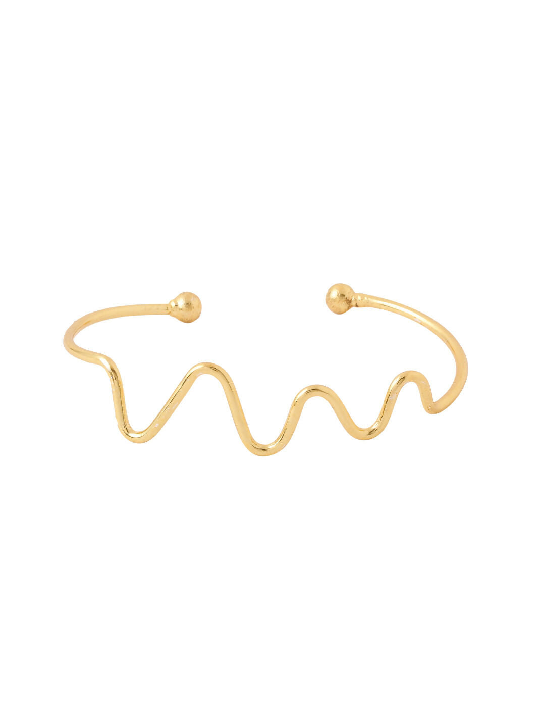 NVR Women Gold Plated Adjustable Kada Bracelet - Distacart