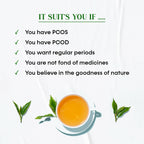 Oraah PCOS PCOD Basil with Black Currant Tea - Distacart