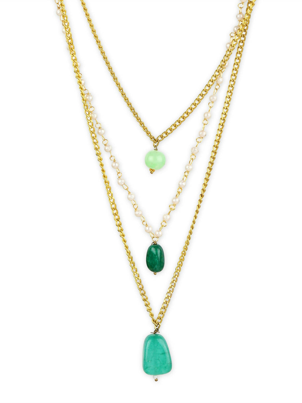 Women's Gold-Plated Chain - Ruby Raang - Distacart