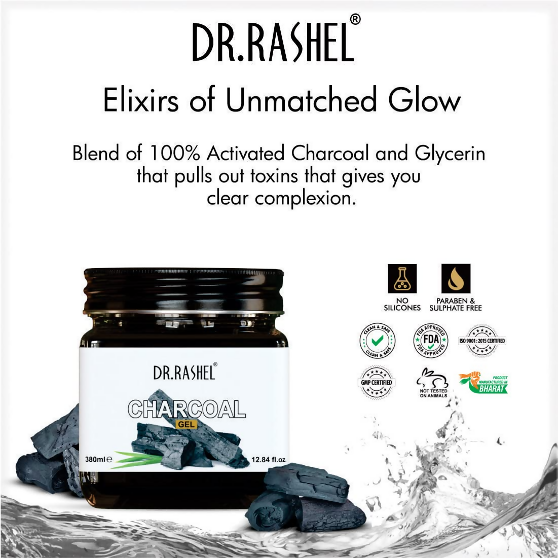 Dr.Rashel Charcoal Gel